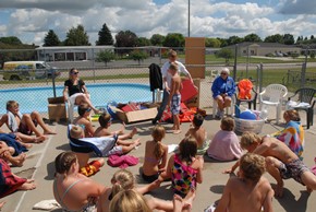 Splash Into Safety class